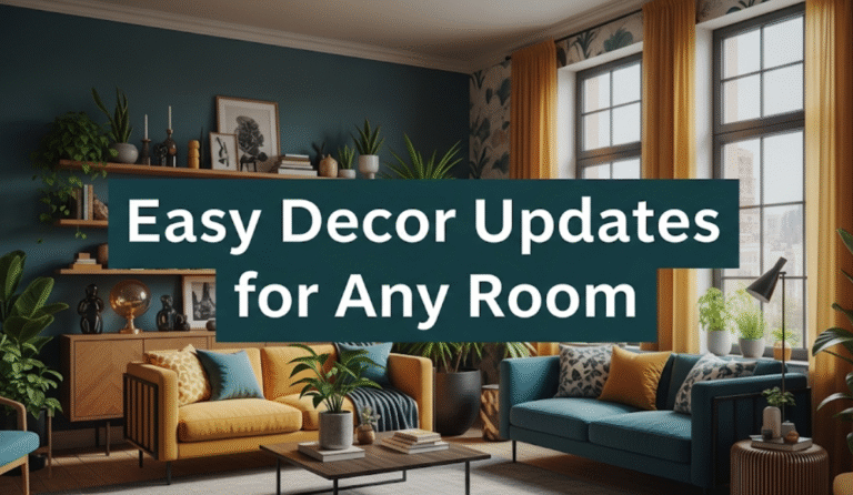 Small Touches, Big Impact: Easy Decor Updates for Any Room