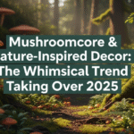 Mushroomcore & Nature-Inspired Decor: The Whimsical Trend Taking Over 2025