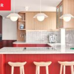 An “Outdated” Beige Kitchen Gets a Bold, Bright Red Makeover