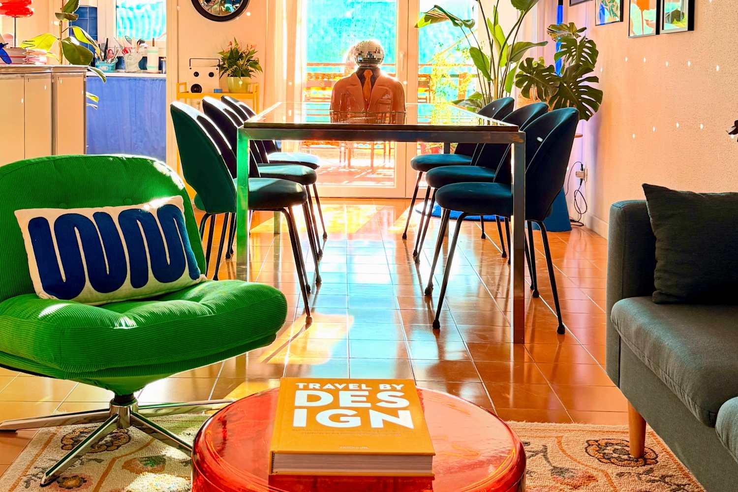 Tour a Dopamine Decor Apartment in Rome